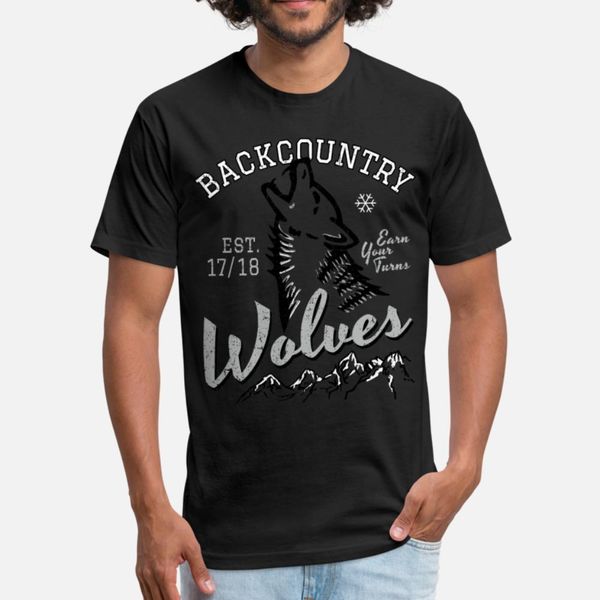 

backcountry волки тенниска мужчины дизайнер с коротким рукавом экипаж шеи outfit фитнес смешные летний стиль прохладно рубашки