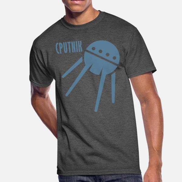 

sputnik тенниска мужчины печати майка s-xxxl gents summer сумасшедшая смешной стиль trend рубашку