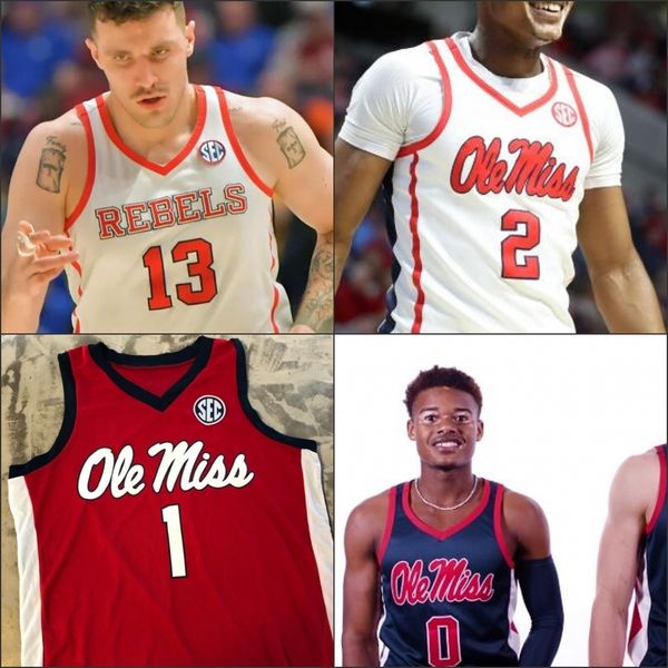 

custom ole miss rebels basketball jerseys markel crawford justas furmanavicius blake hinson d.c. davis dominik olejniczak, Black