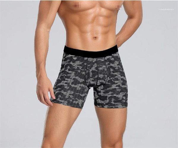 

underpants fashion designer quick drying male underwear geometric printed mens boxers sports skinny low waist mens, Black;white