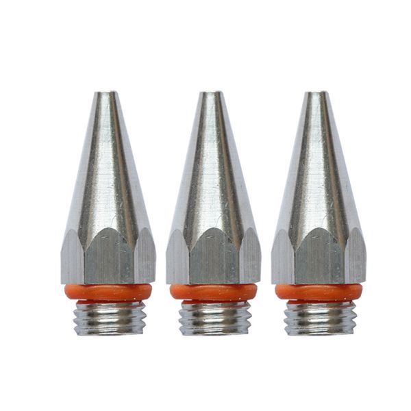

5pcs / lot 3.0x32mm горячего расплава клея пистолет сопла стандартный алюминиевый насадка для клея gun заменяемых частей