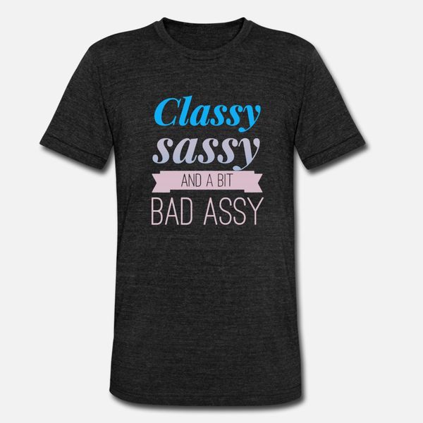 

классный sassy и немного bad ассы s тенниски мужчина заказные 100% хлопок crew neck basic твердая cute повседневного лето семьи рубашка