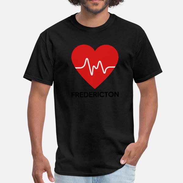 

heart fredericton t shirt men design cotton size s-3xl kawaii interesting basic spring trend shirt
