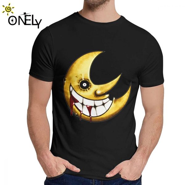 

soul eater moon t-shirt round neck retro men great s-6xl plus size t shirt