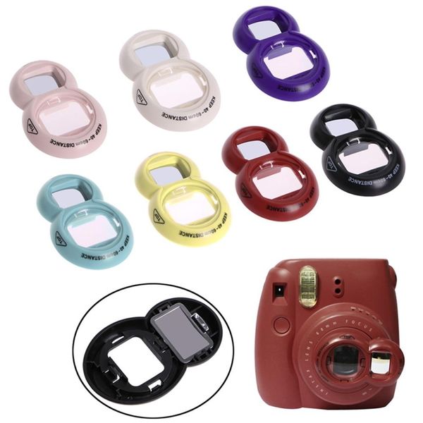 

cgjxsclose up lens self portrait mirror for fuji fujifilm instax mini 7 /8 selfie newest