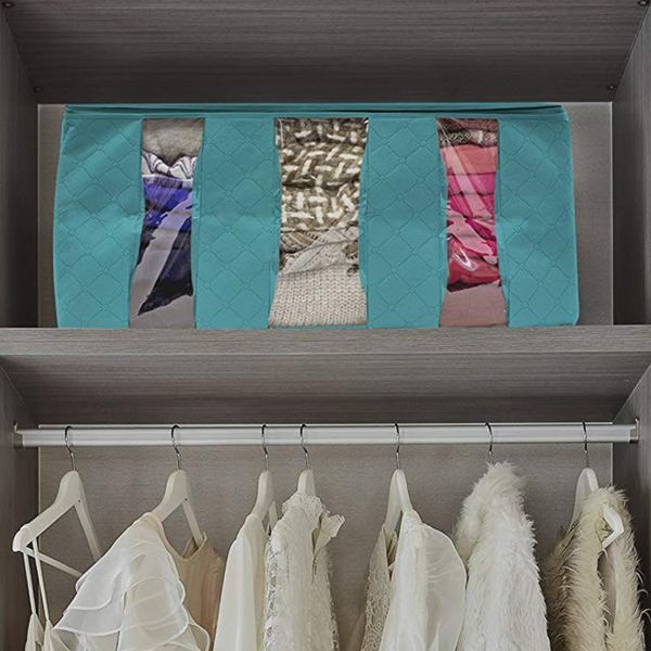 

zipper нетканые одежда для хранения сумки путешествия одеяло одеяло складной многофункциональный