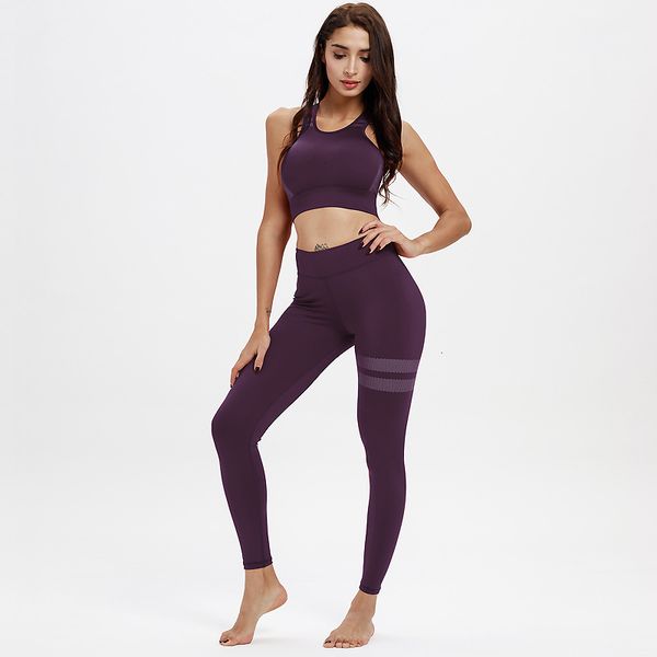 

yoga outfits solid gym clothing sport set female running leggings women fitness sports suit sportswear ropa deportiva, White;red