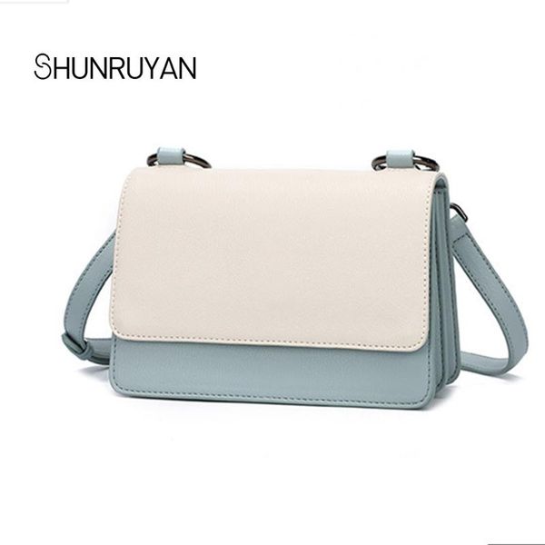 

shunruyan 2020 new women bag candy colors brand design fashion small flap shoulder bag crossbody ladies hasp