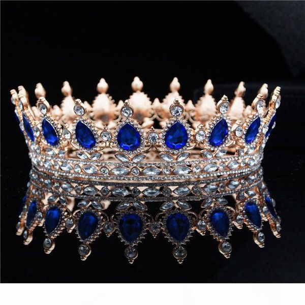 

дамы королева король невесты tiara корона головной убор кристалл диадема для новобрачных свадебный диадемы и короны изделия аксессуары для в, Slivery;golden
