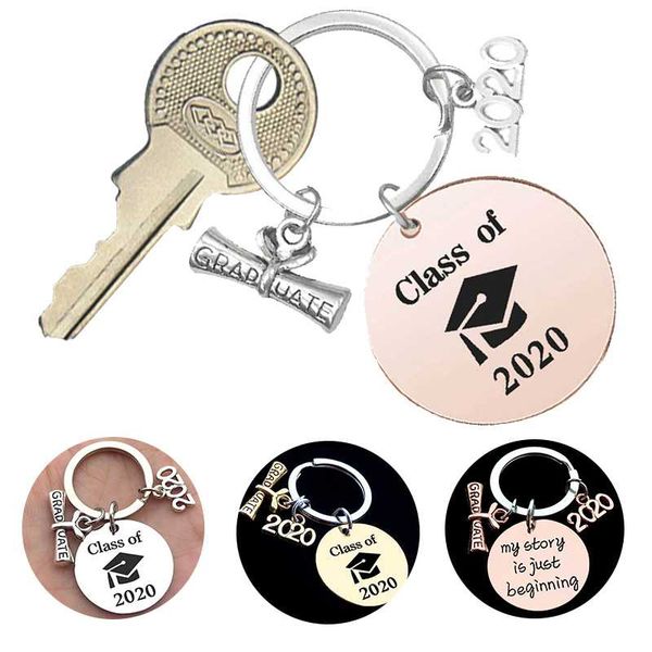 

cute stainless steel car keychain for women men metal keyring holder pendant key chain jewelry accessories graduation gift, Silver