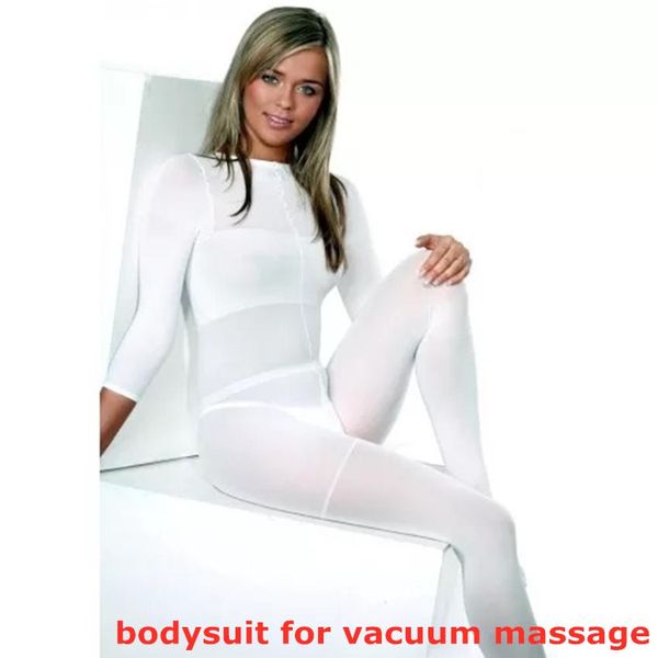 

beauty salon bodysuit costumes for vacuum massage body suit massage clothes bodysuits with size m,l,xl,xxl ship