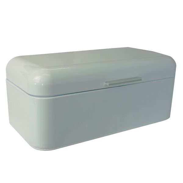 

container holiday square shape tin storage box metal bread bin european style