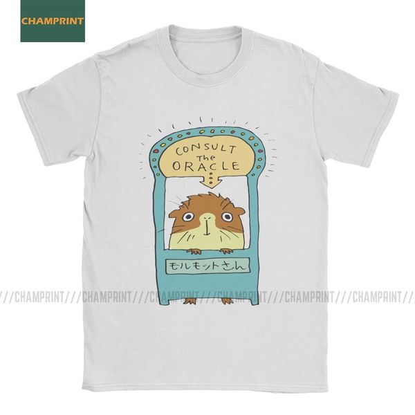 

мужчины оракула guinea pig футболка симпатичный любитель животные животные kawaii пушистый pet хлопок топы с коротким рукавом майки летних ф