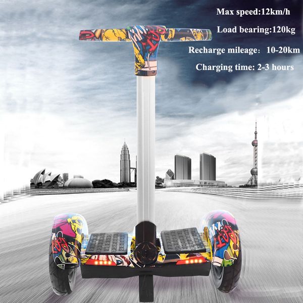 

intelligent electric two-wheel balance car 10 inch tire scooter 2019 new two-wheeled car children's travel toy car