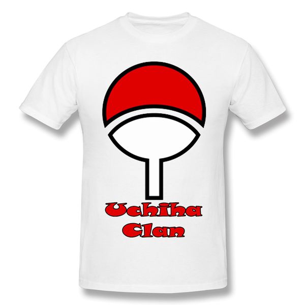 

наруто учиха клан t-shirt men basic tee shirt забавный дизайн аниме наруто streetwear печать homme top бесплатная доставка