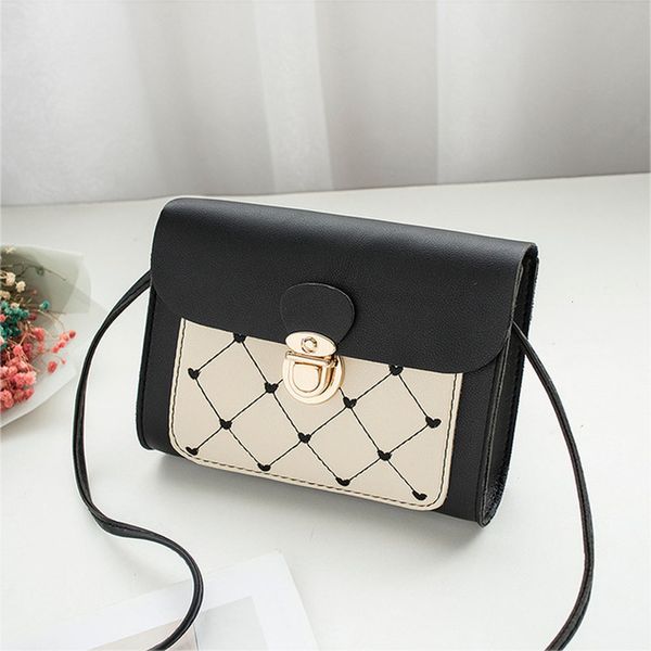 

new women bags plain purse shoulder bag handbag tote pu messenger small satchel crossbody bag by