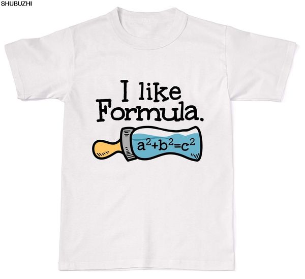 

i like formula maths funny baby t-shirt t shirt cotton cotton tshirt for men shubuzhi brand t-shirt