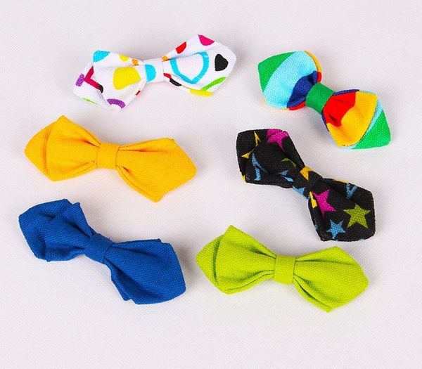 

твердый красочный bow tie для детей детские полиэстер bow tie, Black;gray