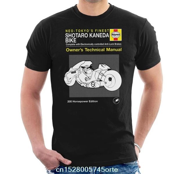 

printed camiseta sro kaneda bike haynes manual akira men's t-shirt 100% cotton women tee shirt