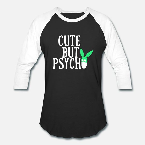 

симпатичные но psycho кролик футболка мужчины sunlight tee shirt круглым воротом outfit солнечный свет строительство летний прохладный