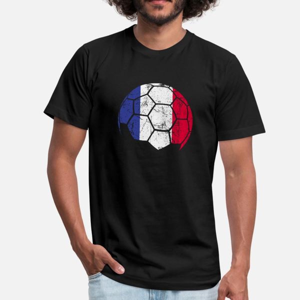 

france soccer football ball t shirt men designs cotton s-3xl slim cute funny casual spring leisure shirt