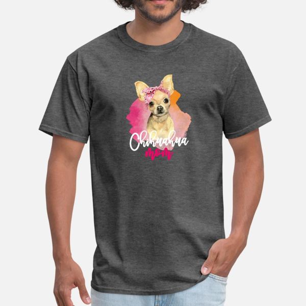 

chihuahua mom t shirt men customized tee shirt s-xxxl unique famous comfortable spring pictures shirt