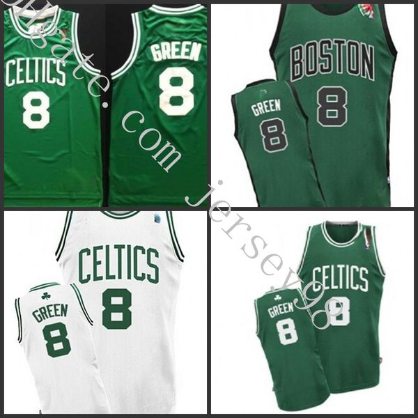 

boston celtics men green #8 jeff green nba red menjersey, Black