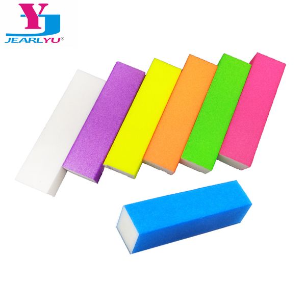 

nail files 10pcs/set art buffer block dead skin remover sponge sanding buffing professional brushes makeup manicure tools