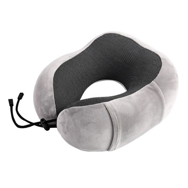 

u shape home car magnetic cloth neck pillow bedding memory foam healthcare solid