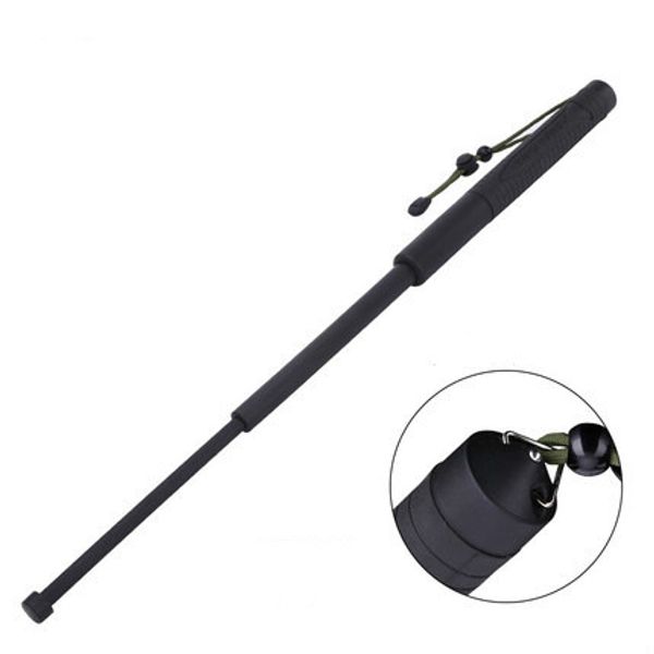 

outdoor self-defense articles savage self-defense plastic rod three-section telescopic rod imitated alloy steel rod and durabil