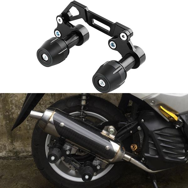 

motorcycle exhaust pipe sliders falling protection anti crash protector fit for ymaha nvx nmax155 xmax300 pcx aerox
