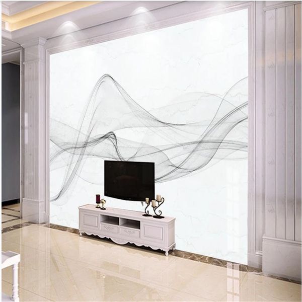 

modern minimalist mountain marble wallpapers background wall 3d murals wallpaper for living room