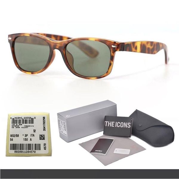 

new arrival brand designer sunglasses for men women mirror glass lens fashion plank frame metal hinge with retail cases and label, White;black