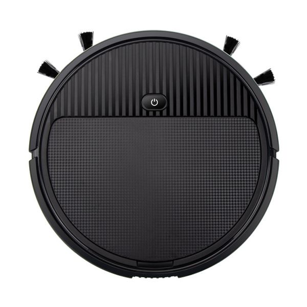 

robot vacuum cleaners ad-multifunctional smart cleaner wet mop automatic 3-in-1 recharge dry ing black