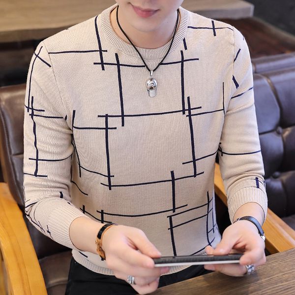 

wholesale 2019 new fall/winter fashion casual sweater simple sweater, White;black
