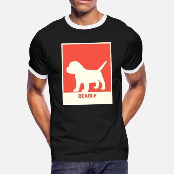 

beagle t shirt men knitted short sleeve round neck trend sunlight funny casual spring normal shirt