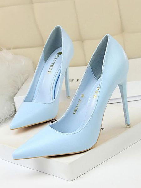 

spring and autumn new style stiletto all-match super high heel, Black