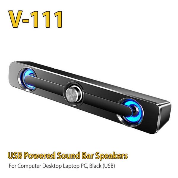 

computer bluetooth speaker desksoundbar speakers double horn stereo subwoofer home theater for pc