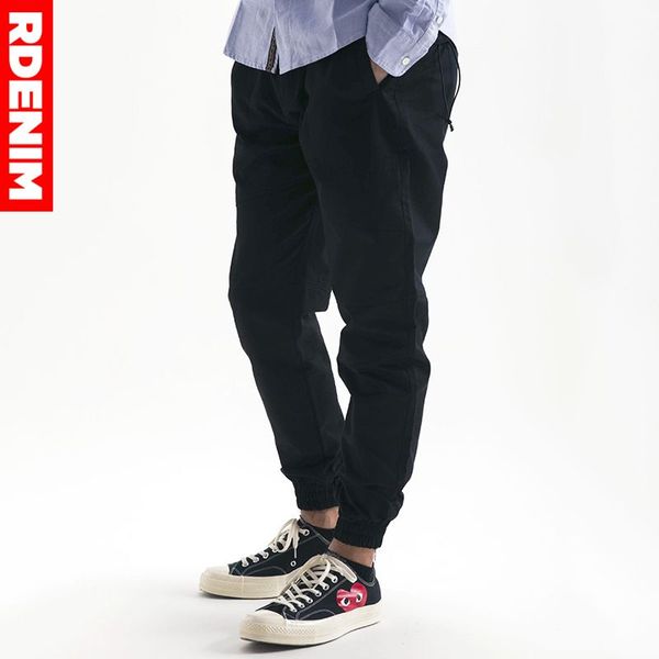 

men's pants men casual solid fashion high street hip hop trousers oversize brand skinny black army zipper pant streetwear #rdq6z