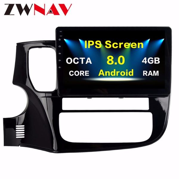 

10,2" android 8.0 автомобильный gps-радио плеер для mitsubishi outlander 2014-2020 с окта ядра 4g + 32g auto stereo multimedia головное устр