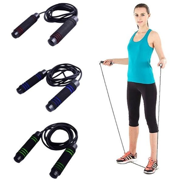 

3m jump ropes adjustable bodybuilding aerobic exercise fitness foam handle jump skipping rope training boxing sports exercises