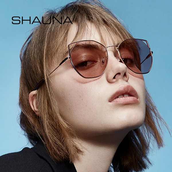 

shauna urltra-light cat eye солнцезащитные очки женщины uv400, White;black