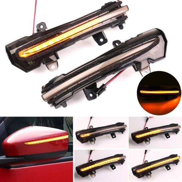 

for kicks p15 2020- 2020 dynamic turn signal led side wing rearview mirror indicator blinker light