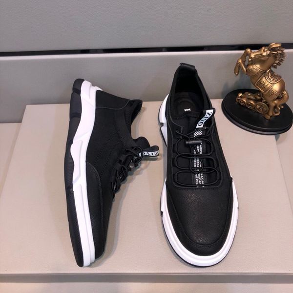 

2021s new custom men 's fashion platform breathable running casual shoes ,street fashion casual shoes ,original box packaging 38 -44, Black