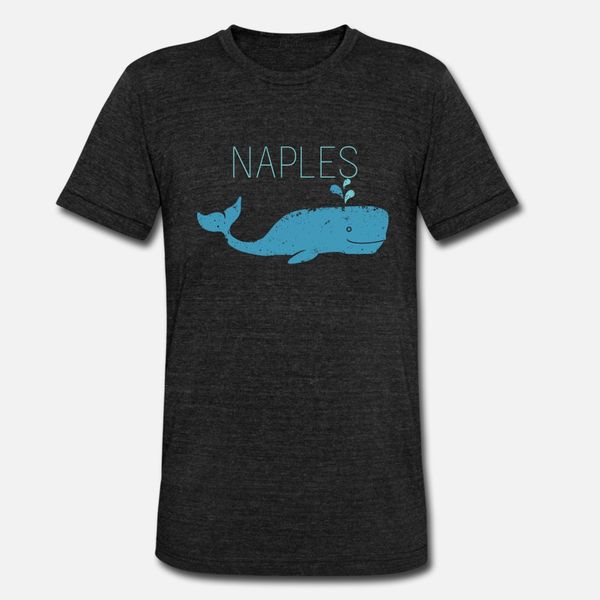 

whale naples t shirt men designing 100% cotton s-xxxl homme sunlight funny summer pictures shirt