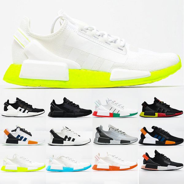 

nmd running shoes for men women mens trainers black white green blue orange mens sport shoe sneakers size 36-45 ing