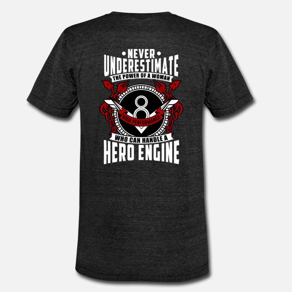 

the power of a woman who can handle a v8 engine t shirt men printed cotton s-xxxl basic solid cute new style spring autumn normal shirt