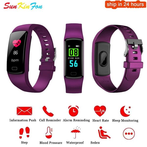 

cgjxs for samsung galaxy s5 s4 s3 a9 a8 a7 a5 a3 smart wristband sport bracelet heart rate monitor watch activity fitness tracker band