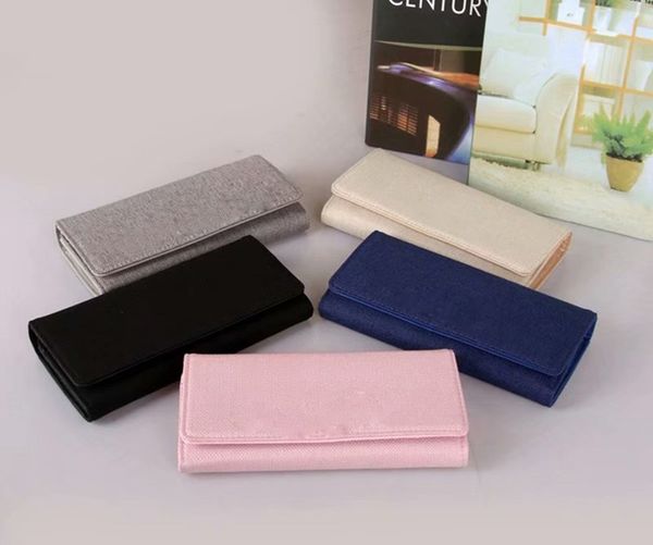 

wholesale 2019 single zipper most stylish way to carry around money cards and coins men purse card holder long women wallet designer walle, Red;black