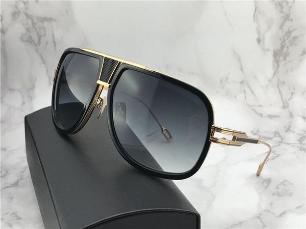 

New fashion sunglasses G5 men design metal vintage titanium sunglasses fashion style pilot frame UV 400 lens with case